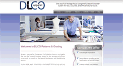 Desktop Screenshot of dlcopatternsandgrading.com